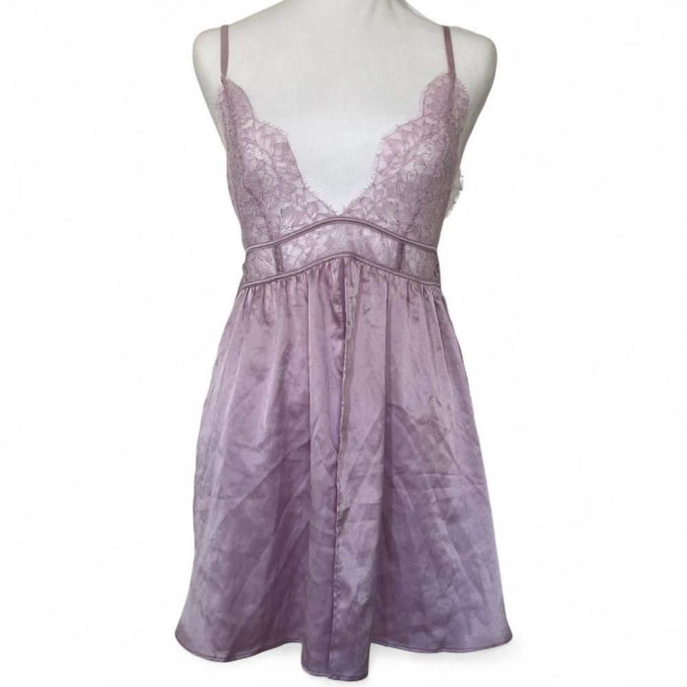 Victoria's Secret Lavender Lace Slip Dress